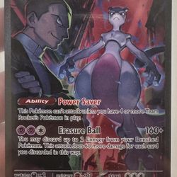 #1 Pull Team Rocket Mewtwo Ex Freshly Pulled 