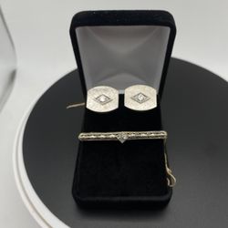 Cuff Links & Tie Pin 