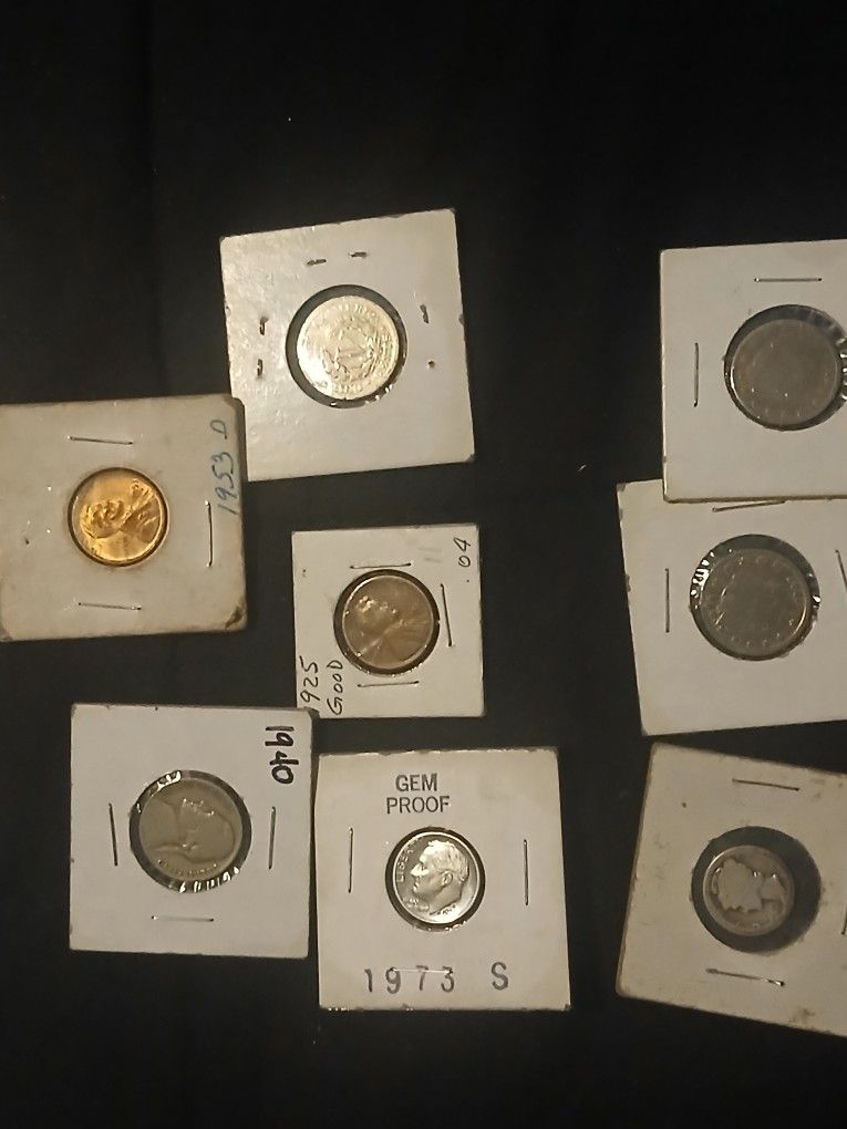 1902, 1909 Indian Wheat Penny And More 