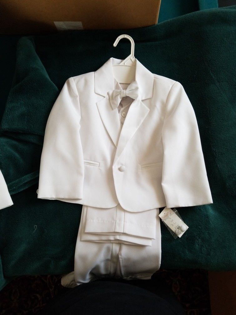 5 Piece Boys Toddler Infant Tuxedo