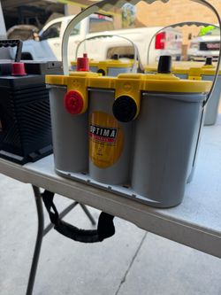 Optima Yellow Top Battery D34/78 Versatile Dual Purpose Deep Cycle AGM Car Truck Battery. Bateria Para Carro Camioneta  PRICE IS FIRM. Optima Yellow T