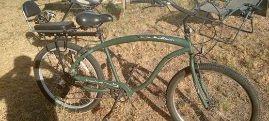 Bike with back seat