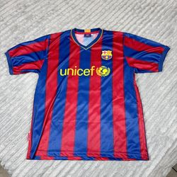 Barcelona FC Lionel Messi Roger's Official prendas deportivas Shirt Size Large 