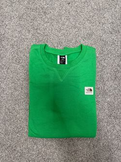 The North Face Green Crewneck Sweatshirt - Large
