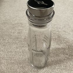 Salad Dressing Bottle With Recipes On The Side