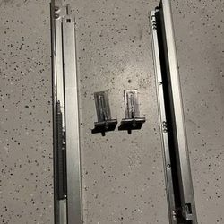 DTC 533 Undermount Drawer Slides w/ Mounting Brackets - 25 Sets