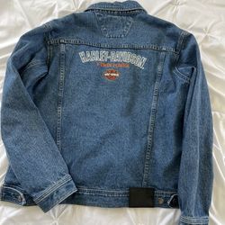 Harley Davidson Denim Jean Jacket 