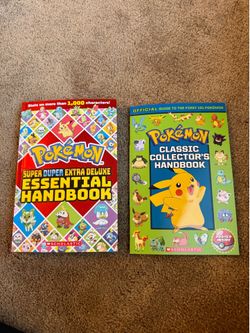 Pokemon handbooks set of 2