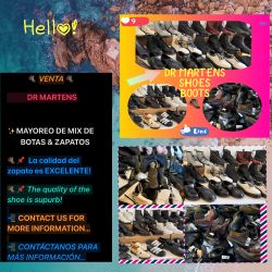 ✨ GRAN VENTA de MAYOREO de DR MARTENS SHOES & BOOTS