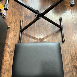 Keyboard Stand And Chair 