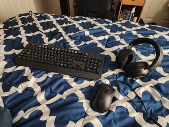 Razer Gaming Bundle - Keyboard, Headset & Mouse (Tested / Working)