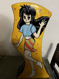 Animania Hand Painted Large Vase