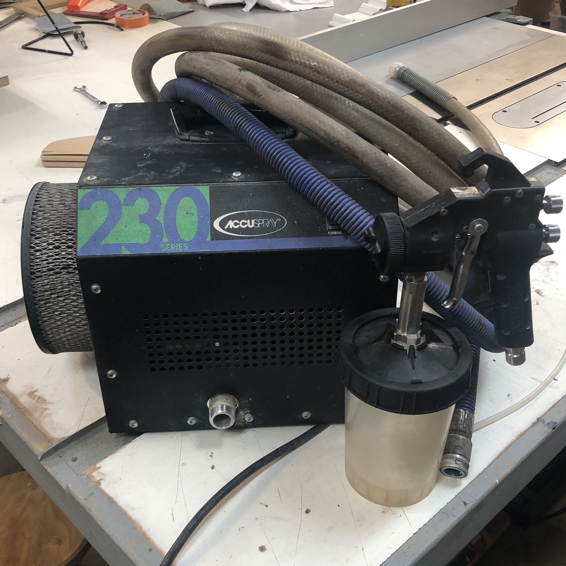 3m Accuspray Model 230-T Turbine and Spray gun