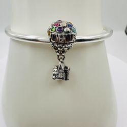 Pandora Disney Pixar Up House & Balloons Charm