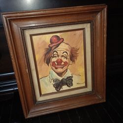 clown painting