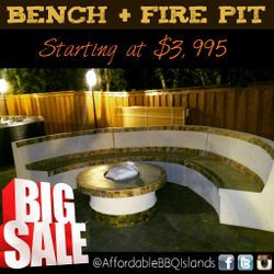 Bench + Fire Pit