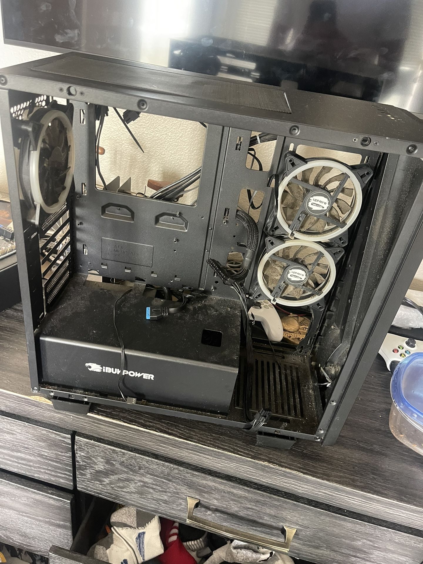 IBUYPOWER PC CASE with PSU and 3 RGB fans for Sale in Dublin, CA - OfferUp