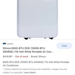 portable ac unit zpaz 10 shinsou 10000 BTU