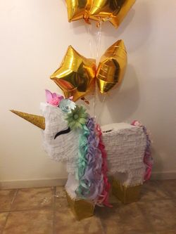 Piñatas grandes de unicornio