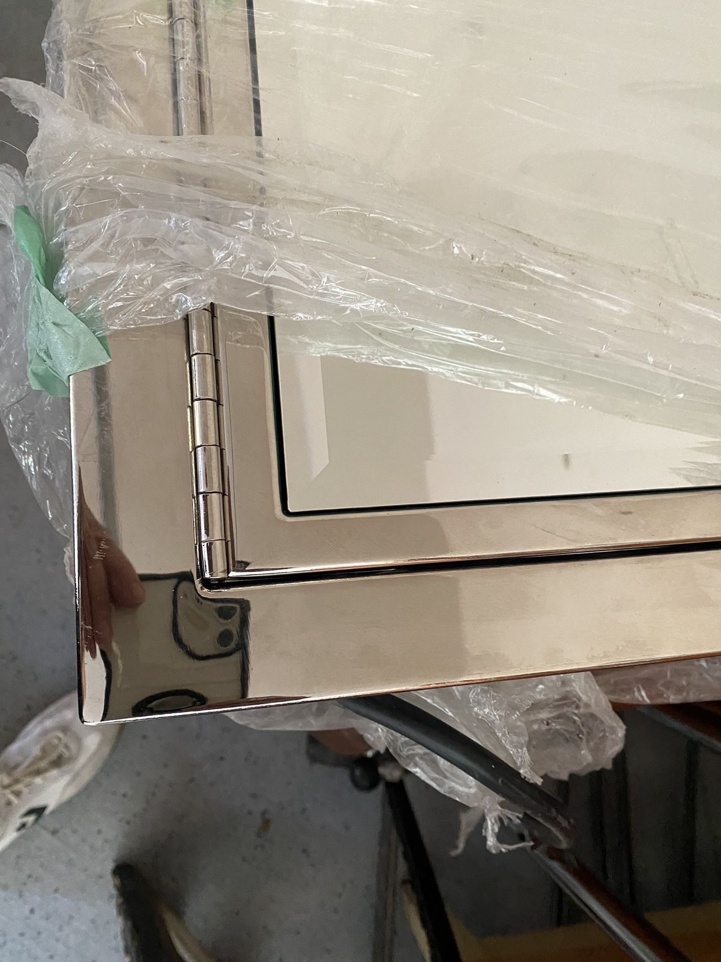 Recessed restoration hardware medicine cabinet