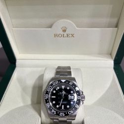 Rolex GMT masterll (116710ln)  excelent conditions
