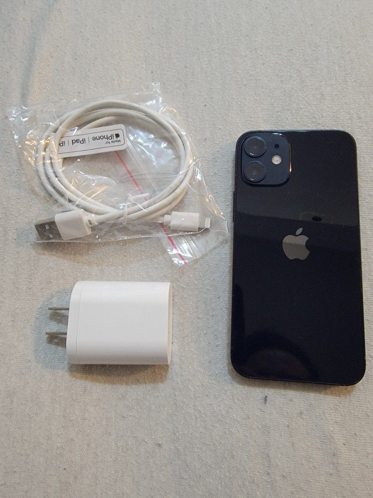 Apple IPhone 12 Mini. 64 Gb. Factory Unlocked . 1 Year Warranty .