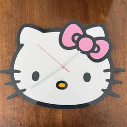 Hello Kitty wall clock
