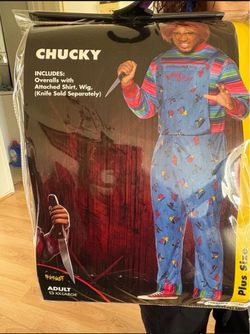 Men’s XXL Chucky Halloween costume
