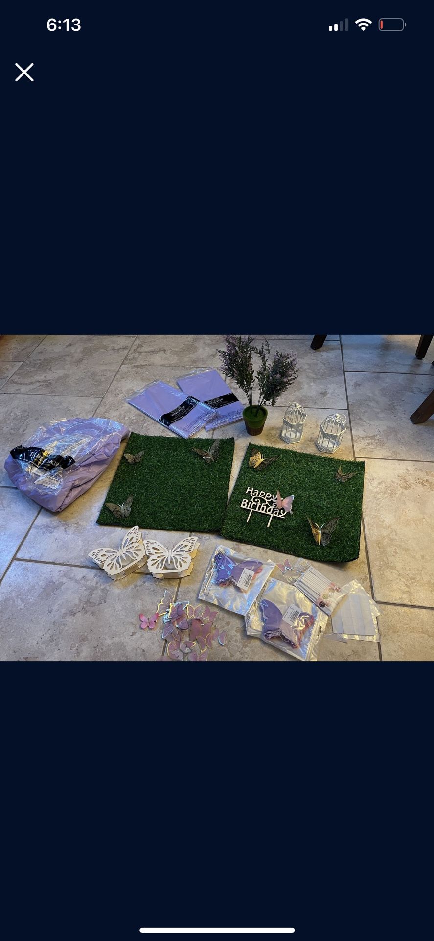 Butterfly Theme Party Decor