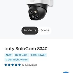 Eufy S340 Solar Outdoor Security Camera
