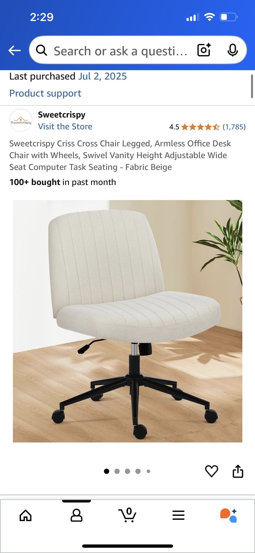 Criss Cross Office Chair