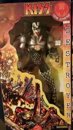 RARE HUGE 24" Destroyer Kiss Dolls Complete Set..