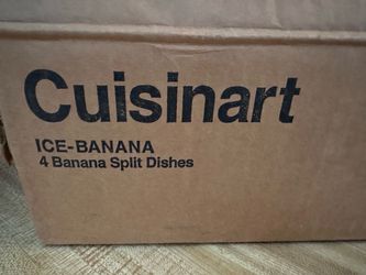 Cuisinart 4 Banana Split Dishes