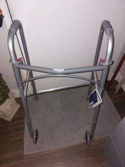 Drive Steel Folding Walker Item # 10244-4 **BRAND NEW/NEVER USED**