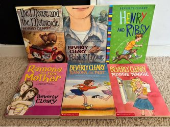 Beverly Cleary Chapter Books Set of 6