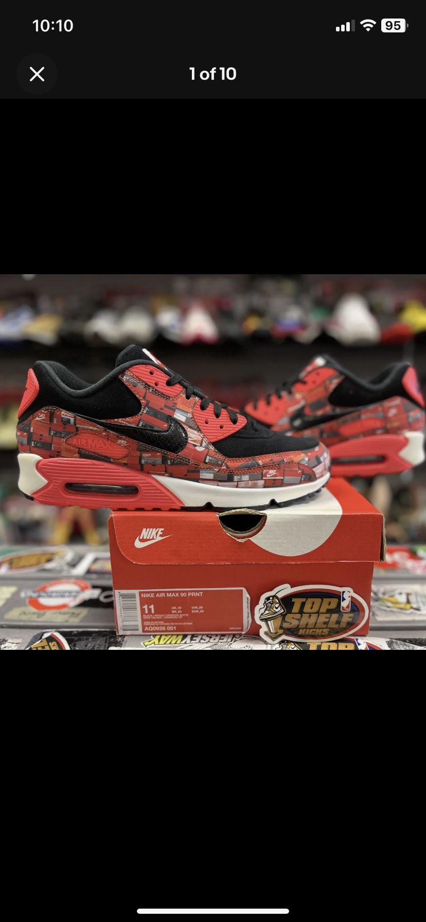 Nike Air maxes Print
