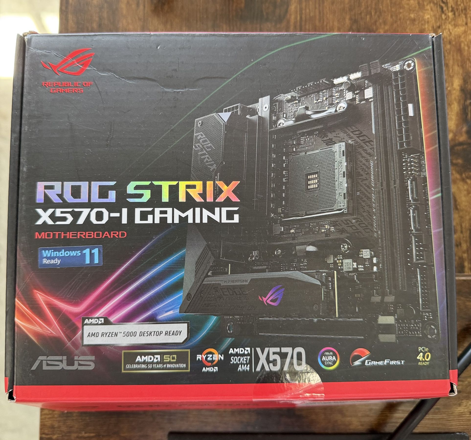ROG Strix X570-I Mini ITX Motherboard