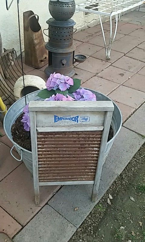 Vintage Mexican Washboard Lavadero