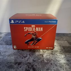 PS4 Spider Man Collectors Edition ( Not A Council )