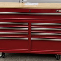 Husky Standard Duty 42 in. 8-Drawer Red Rolling Tool Cabinet