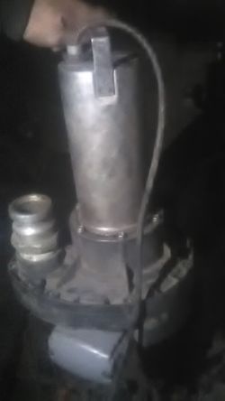 Grundfos effluent pump