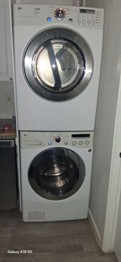LG Stacked Washer and Dryer Set