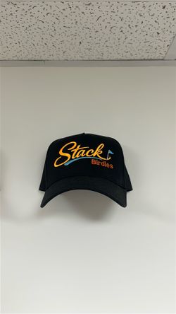 Custom embroidered golf hats STACK Birdies