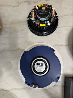 Speakers in ceiling