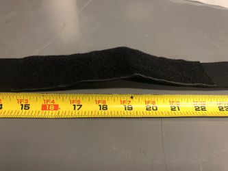Velcro straps - nylon strap 37” long by 2” wide