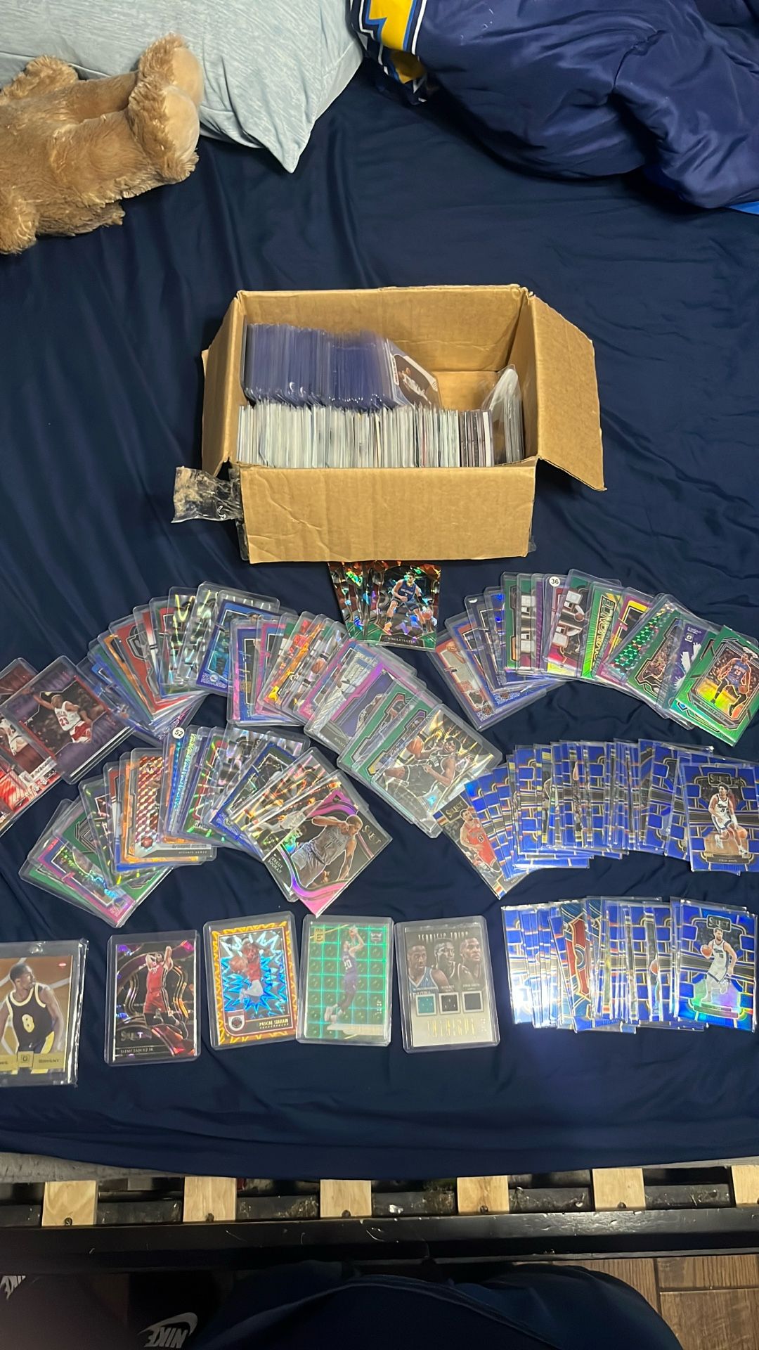 500+ Card NBA LOT; Numbered, Vintage, Color, Rookie, SSP, Patches and more!