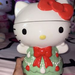 Hello kitty Christmas Jar