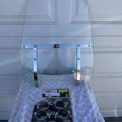 Memphis Shade Mororcycle Windshield