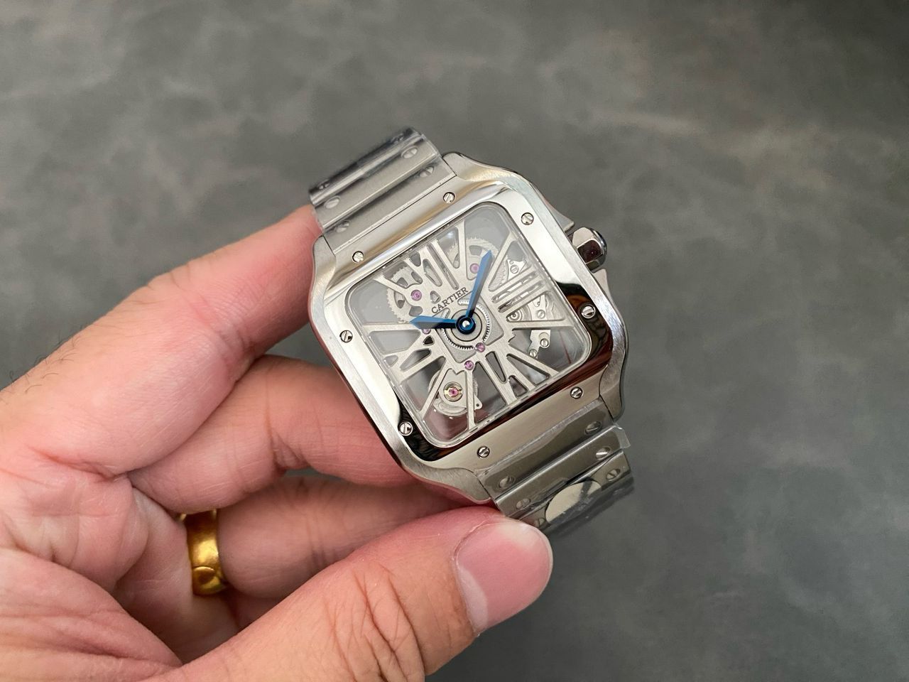 Cartier Skeleton Designer Watch