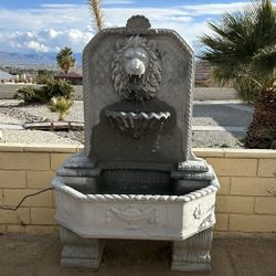 New Water Fountain Made Out Of Cement, Perfect Gift 